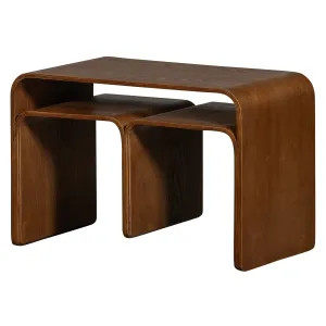 Frey multifunctionele bijzettafel walnoot